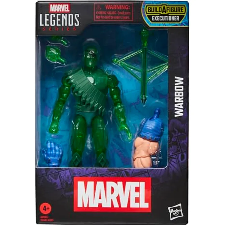 Marvel Legends Series Warbow, Action-Figur aus den Saga of Crystar Comics mit 3 Accessoires und 15 cm Höhe