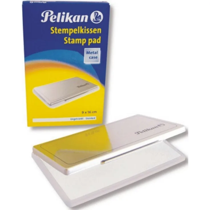 Pelikan Stempel, Metall-Stempelkissen, ungetränkt, Stempelfläche: 160 x 90 mm