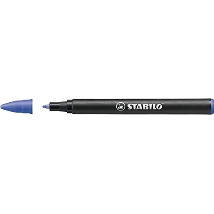 STABILO EASYoriginal Füllhalter Patrone, medium 0,5mm, blau, VE=20 Stück, löschbare Tinte auf Wasserbasis – Bild 3