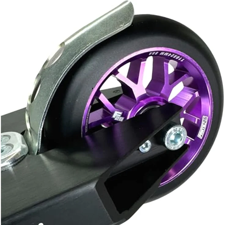 Fantic26 Stuntscooter Fantic26 Spy7 Stunt-Scooter Rolle 110mm Abec11 Lila/Pu Schwarz, Aluminium 6061-T6, ABEC-11 Kugellager – Bild 6