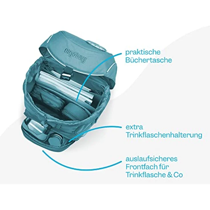 ergobag Schulrucksack-Set 6tlg. CinBärella – Bild 6