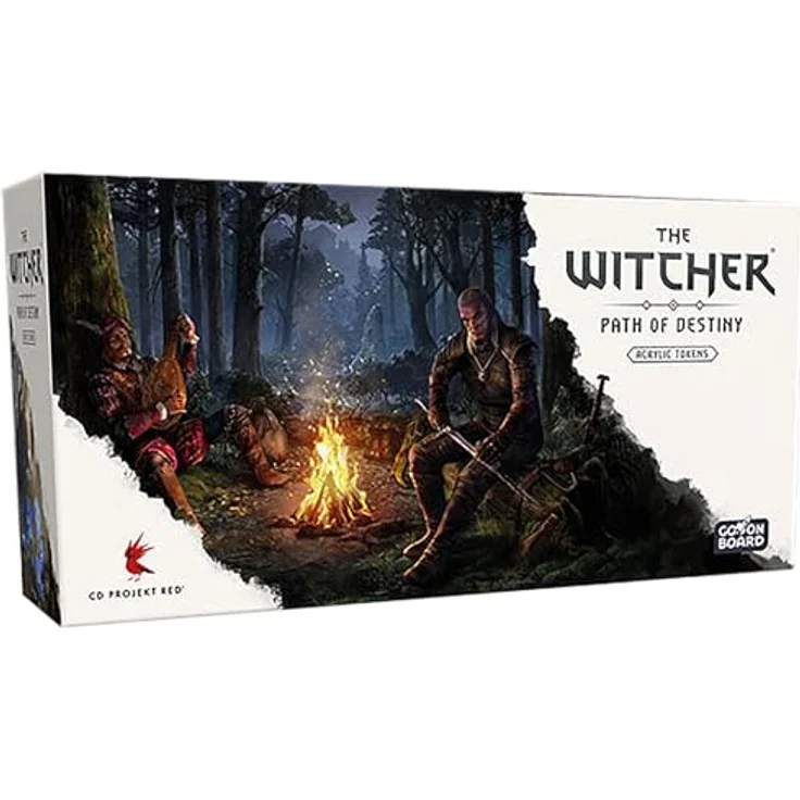 Go On Board The Witcher: Pfad des Schicksals – Acrylic Tokens, Erweiterung mit Acryl-Markern für 1-5 Spieler, ab 14 Jahren, Deutsch, Mehrsprachig – Bild 1