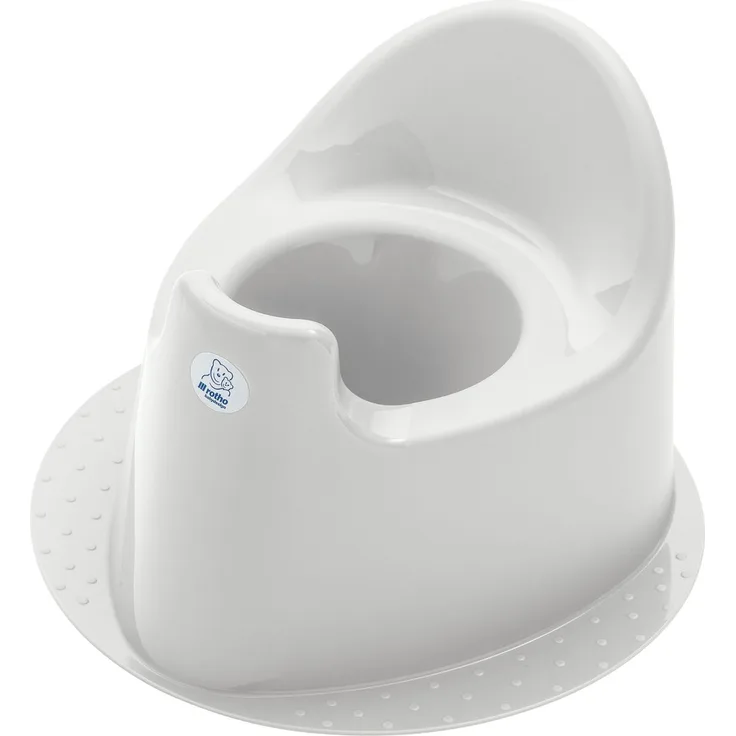 Rotho Babydesign Töpfchen Tilo - Bequemes und praktisches Töpfchen, Mistletoe White