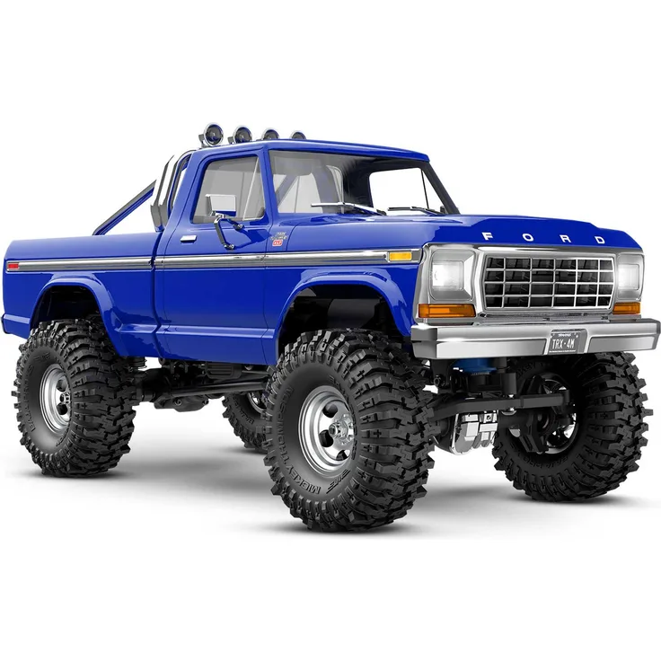 Traxxas TRX-4M FORD F150 4X4 LIFTED BLAU 1/18 CRAWLER RTR BRUSHED, MIT AKKU UND USB LADEGERГ„T