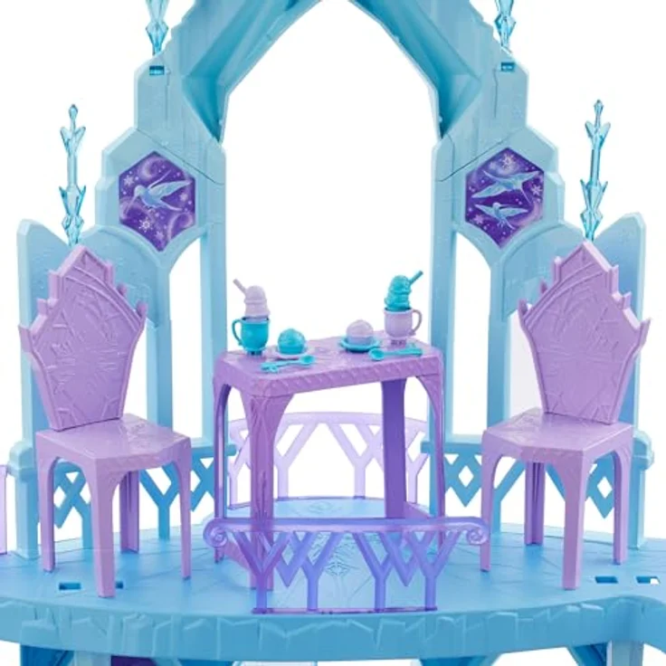 Disney Interactive Studios Disney Die Eiskönigin Elsa Ice Castle Playset, Puppenhaus mit 24 Teilen, 88,9 cm hoch – Bild 6