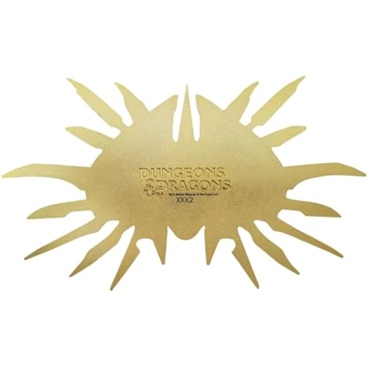 Fanattik Dungeons & Dragons médaillon Lady of Pain Limited Edition, Goldfarbene Sammleredition mit stark geprägtem Design, limitiert auf 5.000 Stück weltweit – Bild 6