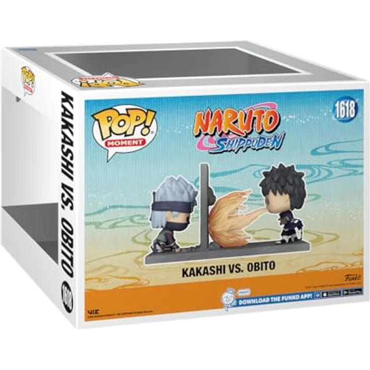Funko Pop! Moment: Naruto - Kakashi Hatake Vs Obito - Vinyl-Sammelfigur - Geschenkidee für Naruto Shippuden Fans - 9,5 cm - Offizielle Handelswaren - Spielzeug Für Kinder und Erwachsene - Anime Fans – Bild 4