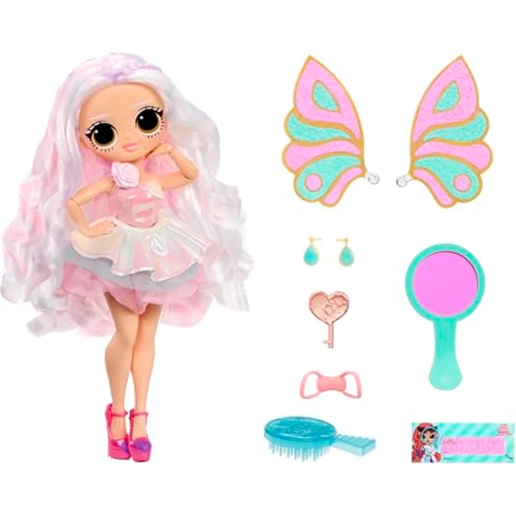 L.O.L. SURPRISE! Anziehpuppe L.O.L. Surprise OMG Eye Spy - Fairy, mit magischem Farbwechsel und interaktivem Playset – Bild 3