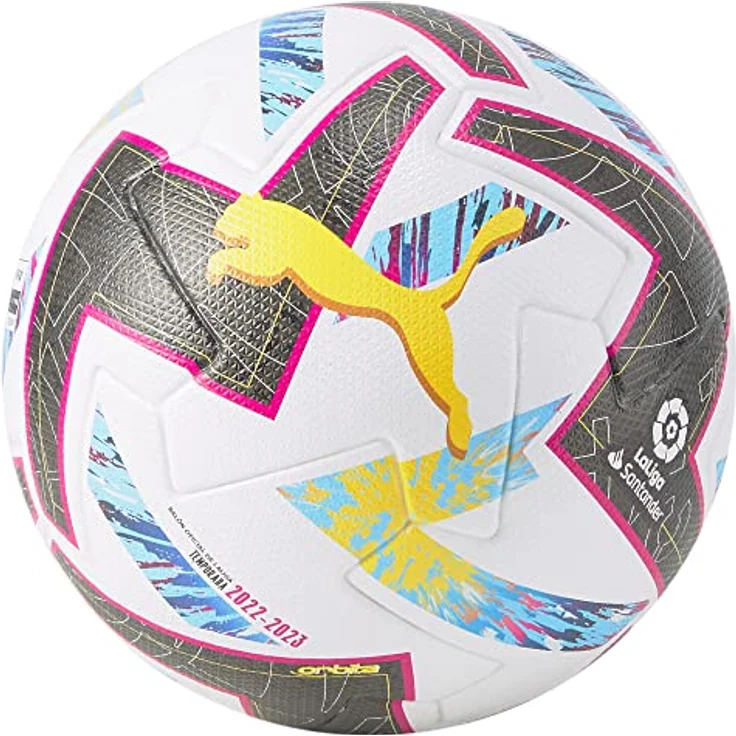 PUMA Orbita La Liga 1 FIFA Pro Match Fußball für Erwachsene, offizieller Spielball der spanischen Top-Liga – Bild 1