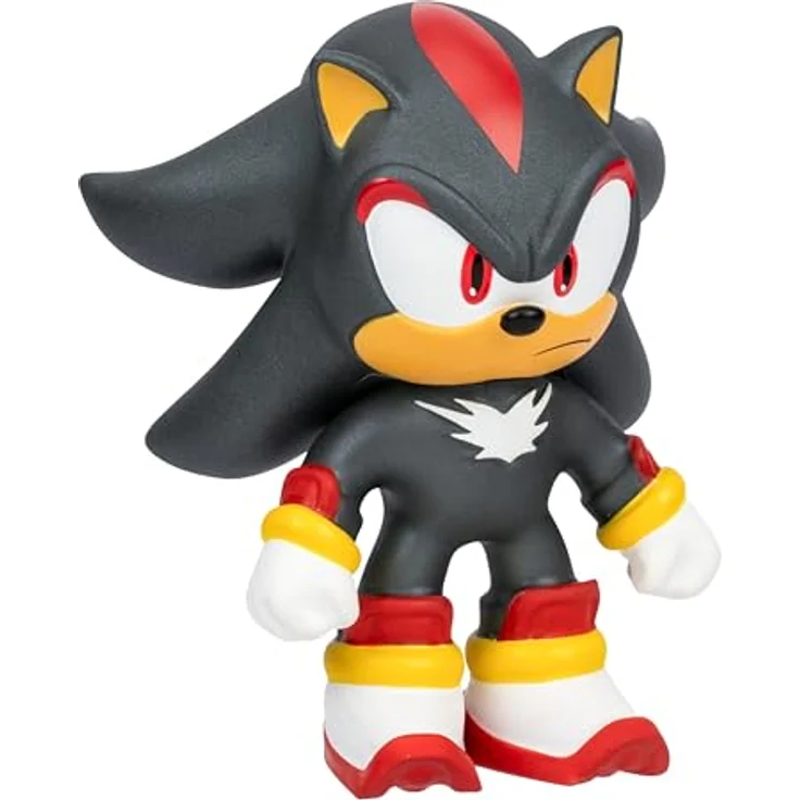 Moose Heroes of Goo Jit Zu Sonic the Hedgehog Chaos Emerald SHADOW Stretchy Hero, 10,1 cm groß, dehnbar mit Chaos-Edelstein – Bild 4