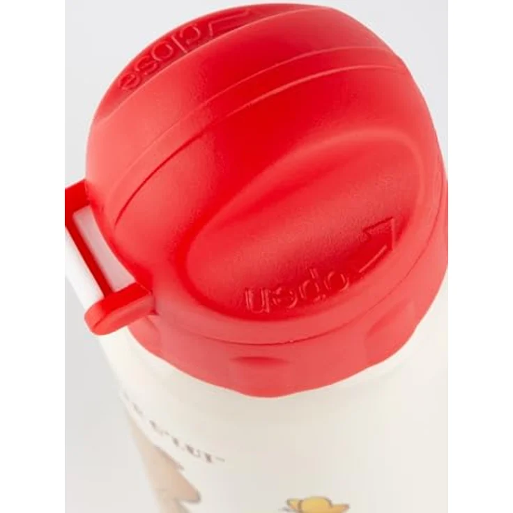 Sigikid Kinder Trinkflasche Mister O'Lui, 400 ml - Auslaufsicher, Edelstahl, bruchsicher, blau – Bild 5