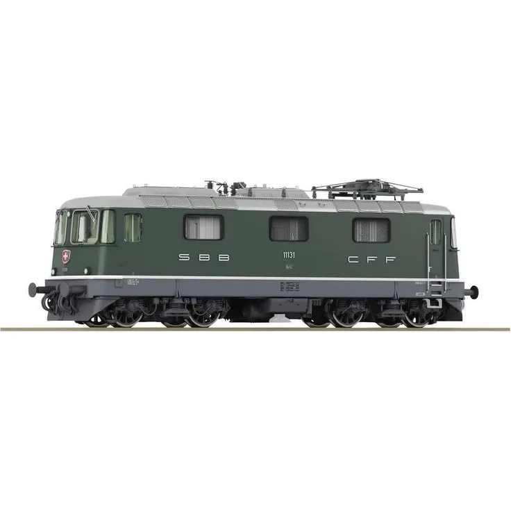 Roco H0 E-Lok Re 4/4 II 11131, SBB, tannengrün, Epoche IV, 1:87 Spurweite