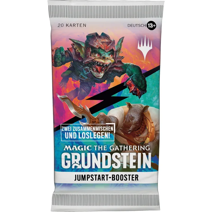 Wizards of the Coast Magic: The Gathering - Grundstein Jumpstart Booster - DE, Sammelkarten-Boosterset