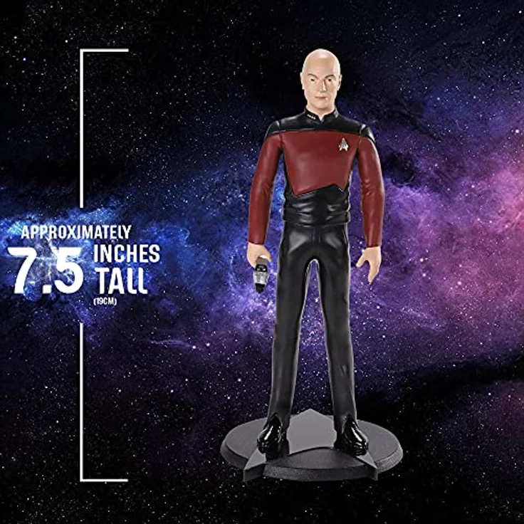 The Noble Collection Star Trek The Next Generation Capt. Picard Bendyfig – Bild 4
