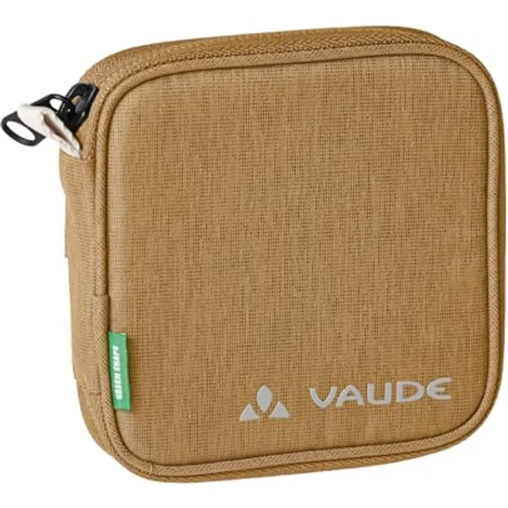 VAUDE Wallet M, Geldbörse mit Geheimfach, Peanut Butter