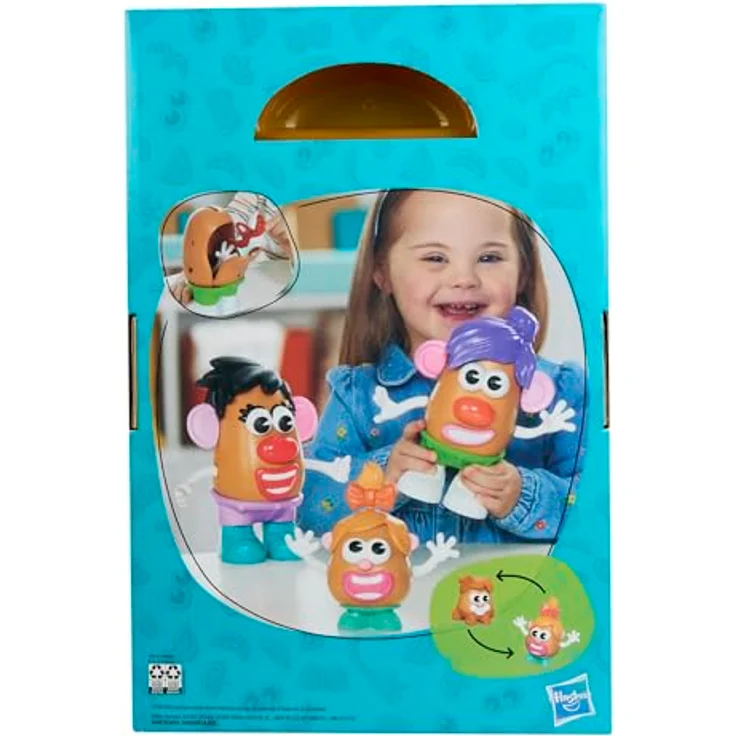 Hasbro Potato Head Superknollen Spielset, Bausatz mit 2 großen und 1 kleinen Kartoffelkörper sowie 38 Zubehörteilen für kreatives Spielen, ab 2 Jahren – Bild 9