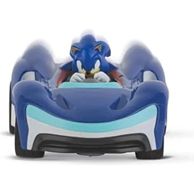Carrera Team Sonic Racing Mini RC - Sonic 1:43, Ferngesteuertes Auto mit 2,4GHz Technologie, Mehrfarbig – Bild 4