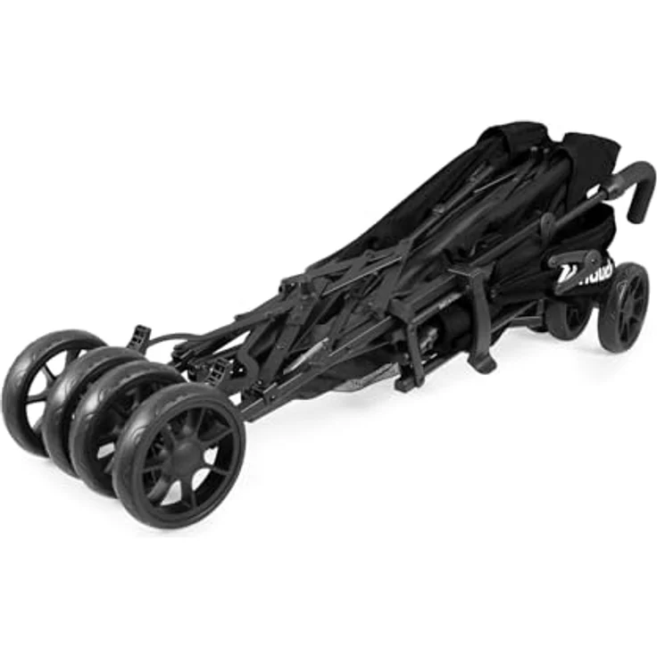 Hauck Buggy Fold N Care, kompakter Schirmbuggy mit UV-Schutz 50+, schwarz, inkl. Gratis Mobilitätsgarantie – Bild 4