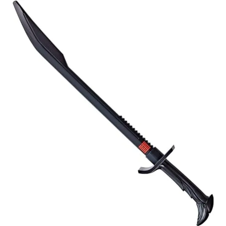 Fortnite Rollenspielschwert, 81 cm Katana mit gebürsteter Stahltextur und Arashikage Clan Logo