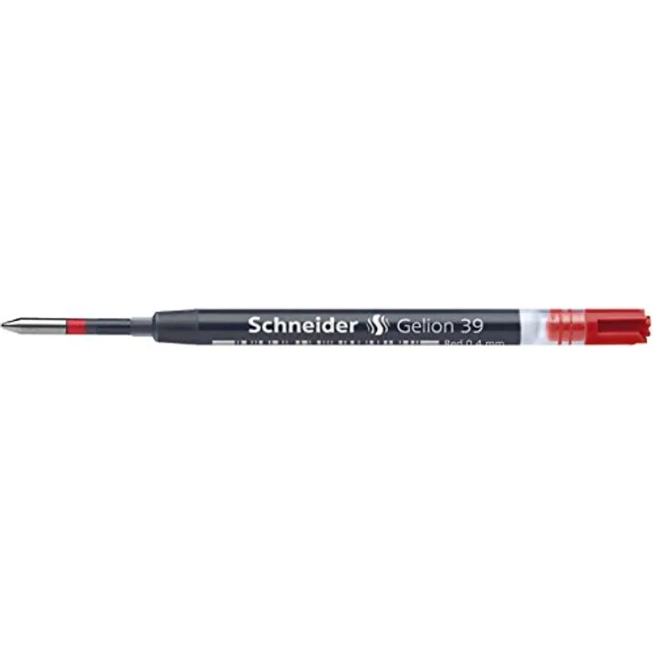 SCHNEIDER NOVUS Gel-Tintenroller Gelion 39, Füller mit weichem Schreibgefühl, rot