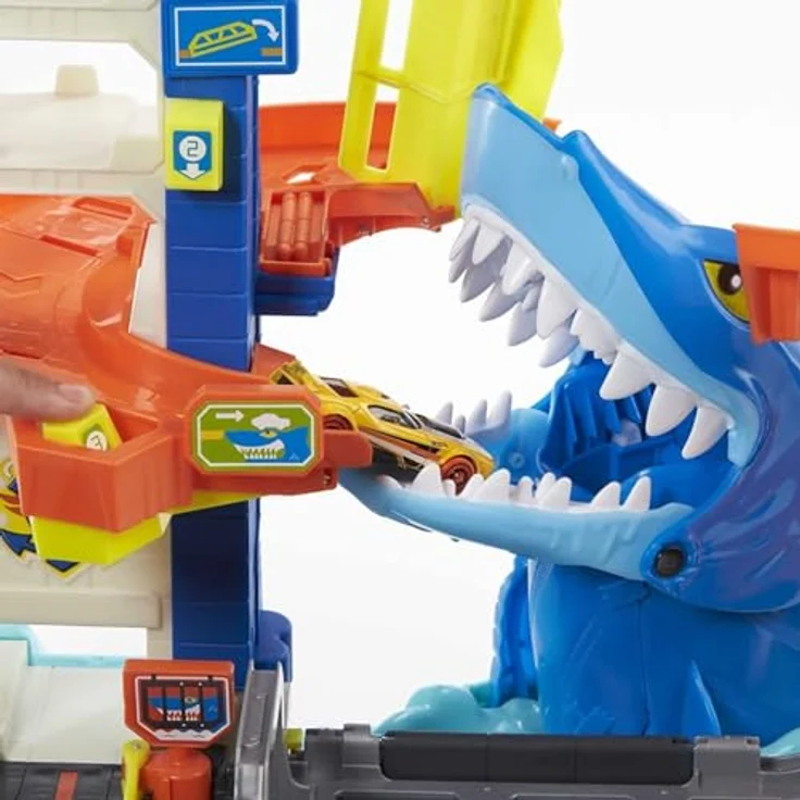 Mattel - Hot Wheels City Hai-Angriff Spielset – Bild 4