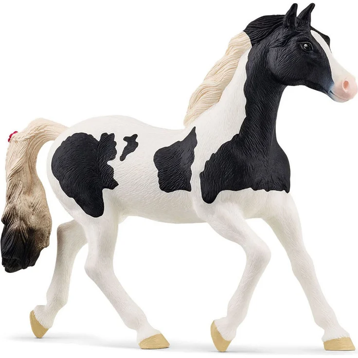 Schleich Horse Club - Paint Horse Stute, handbemalte Sammelfigur für fantasievolles Spiel