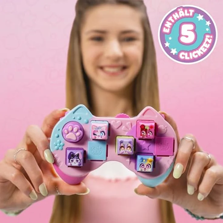 Goliath Toys Clickeez Controller, Fidget- und Fingerspielset mit 5 Clickeez Figuren und klickendem Fidget-Mechanismus – Bild 11