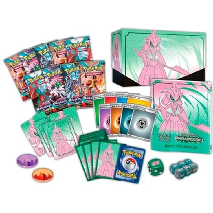 AMIGO Pokémon (Sammelkartenspiel), PKM KP04 Top-Trainer Box DE, Deutsch/Englisch, 702 g – Bild 3
