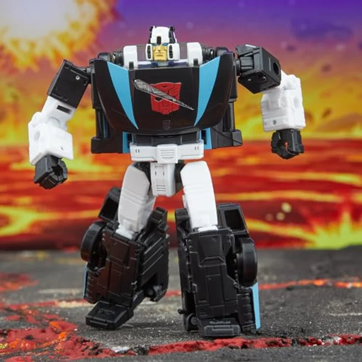 Transformers Legacy Deluxe-Klasse Armada Universe Wheeljack, 14 cm Action-Figur, wandelbar in Sportwagen, mit Zubehör und beweglichen Gelenken – Bild 3