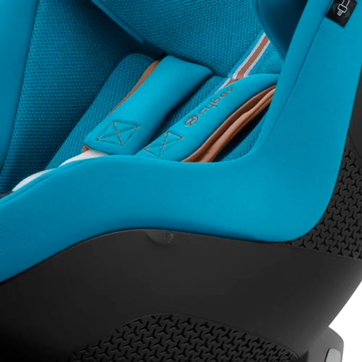 Cybex Sirona G I-Size Plus Reboard Kindersitz für Kinder von 61 cm bis 105 cm, Beach Blue – Bild 10