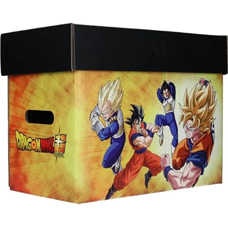 SD Toys Dragon Ball Super Archivierungsbox, farbenfrohes Design mit Goku, Vegeta und Piccolo, 40 x 21 x 30 cm, ideal für Spielzeug und Kleidung – Bild 8