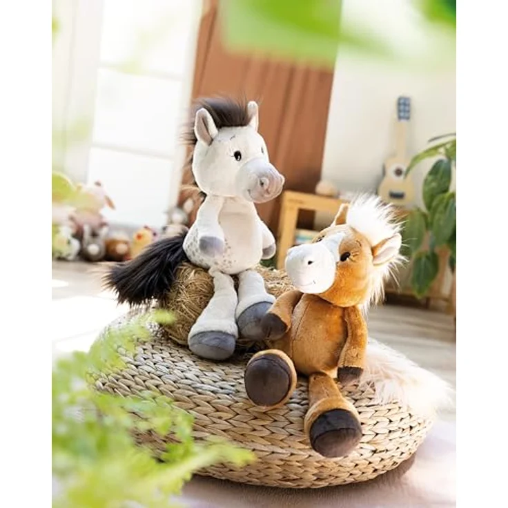 NICI MagNICI Pferd Holly K. Pony 12cm, braun, Kuscheltier mit Magnet für Metalloberflächen – ideales Geschenk für Pferdefans | 62232 – Bild 3