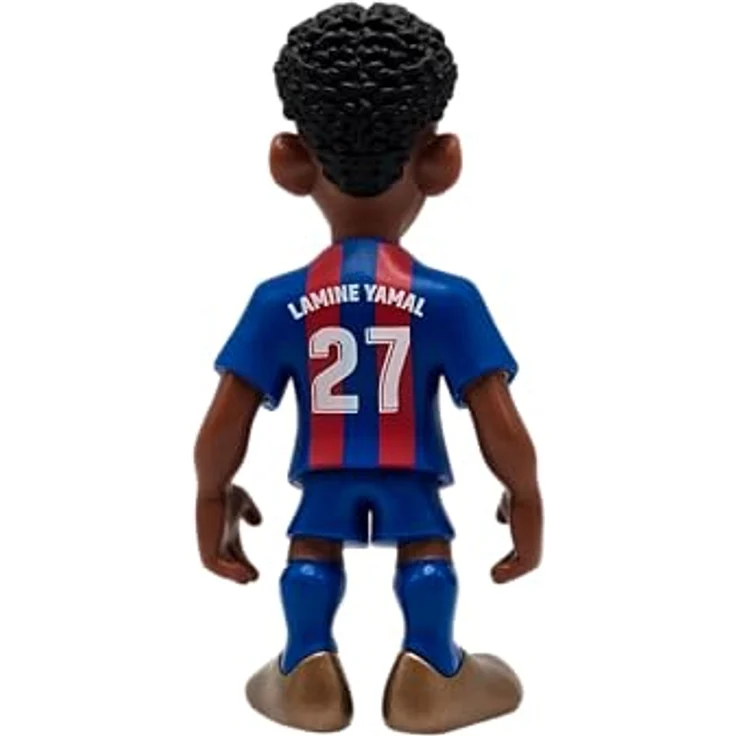 MINIX - Football Stars #190 – FC Barcelona – Lamine Yamal 27 – Sammelfigur, 12 cm - Offiziell lizenzierte Figur - PVC - 12 cm - Ausstellungsbox - Sammlerstück – Bild 4