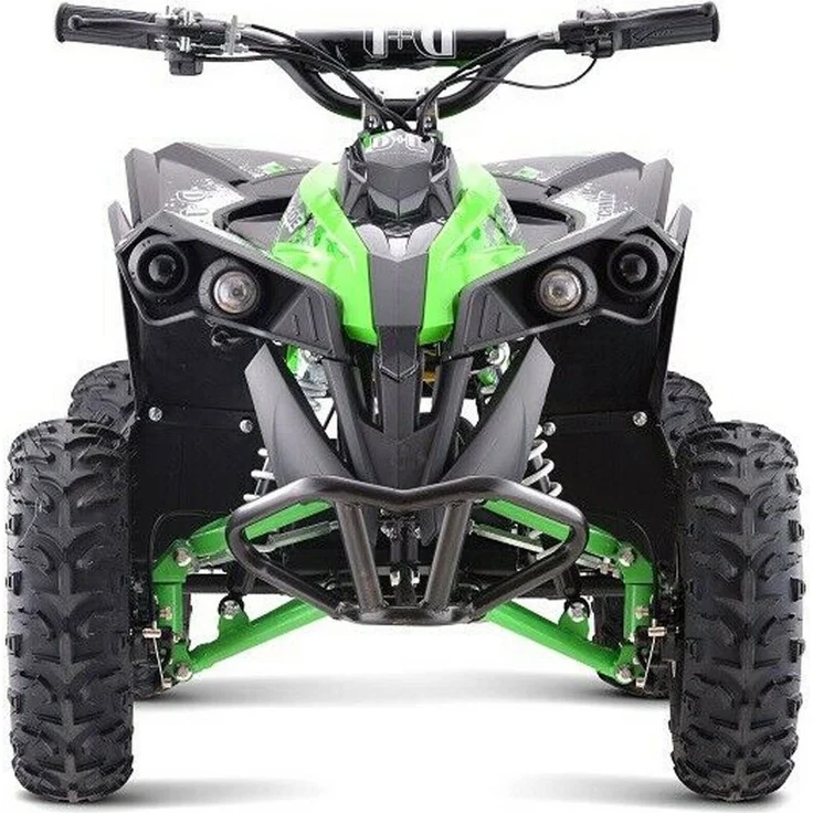 Apex Elektro-Kinderquad 1060W 48V, Offroad Miniquad mit XXL Akku, bis 35 km/h, Rot oder Grün