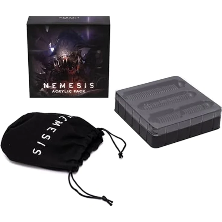 Rebel Awaken Realms Nemesis Deluxe-Spielsteine, Acryl-Token für Nemesis und Erweiterungen, inklusive Tragetasche – Bild 2