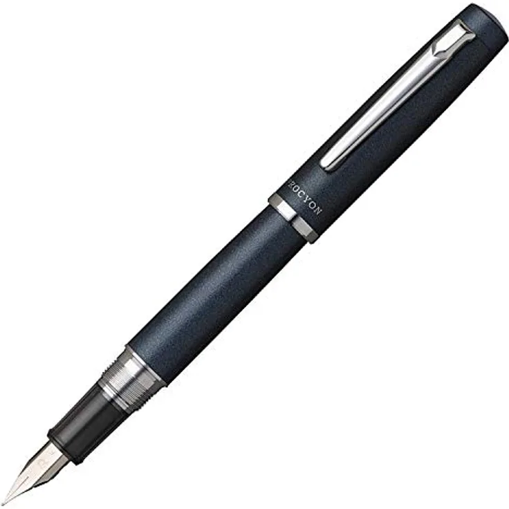 Platinum Proycon Deep Sea, Tintenroller mit ergonomischem Design und Slip & Seal Mechanismus, M, blau