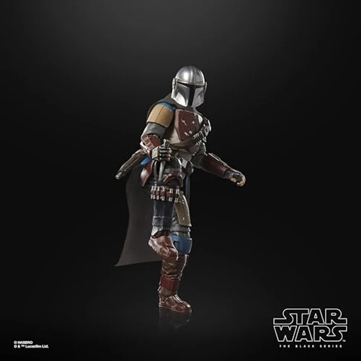 Star Wars The Black Series The Mandalorian (Pagodon), 15 cm Premium Sammelfigur mit Blaster und Dolch, detailreiches Design und Beweglichkeit – Bild 4