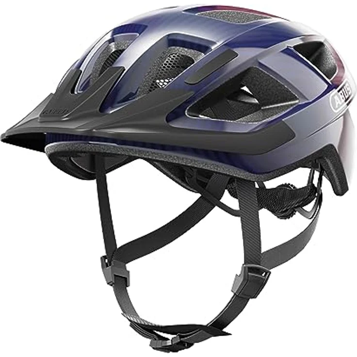 ABUS Fahrradhelm Aduro 3.0 - sportiver City-Helm für Damen und Herren, Violett, Größe L – Bild 5