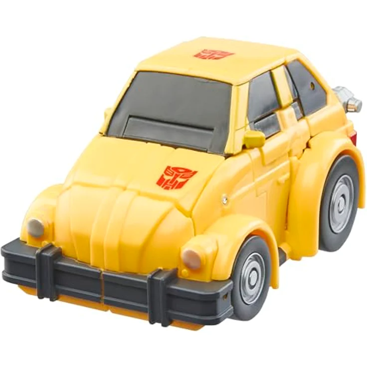 Transformers Studio Series Deluxe 86-29 Bumblebee Action-Figur, 11,5 cm, verwandelt in Miniauto, inkl. Blaster und abnehmbarer Kulisse – Bild 5