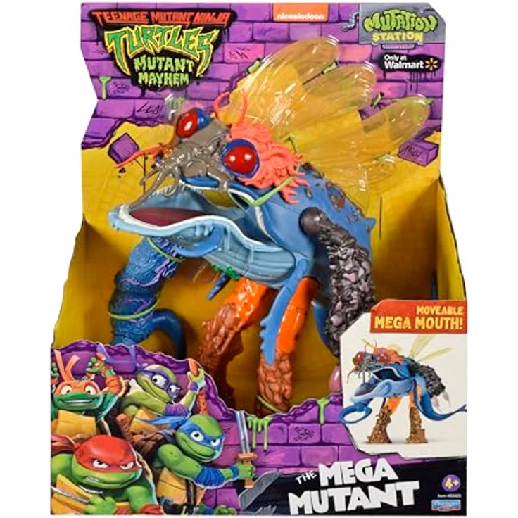 Playmates Teenage Mutant Ninja Turtles Mega Mutant Giant Figur, 30 cm beweglich, filmgetreues Design – Bild 6