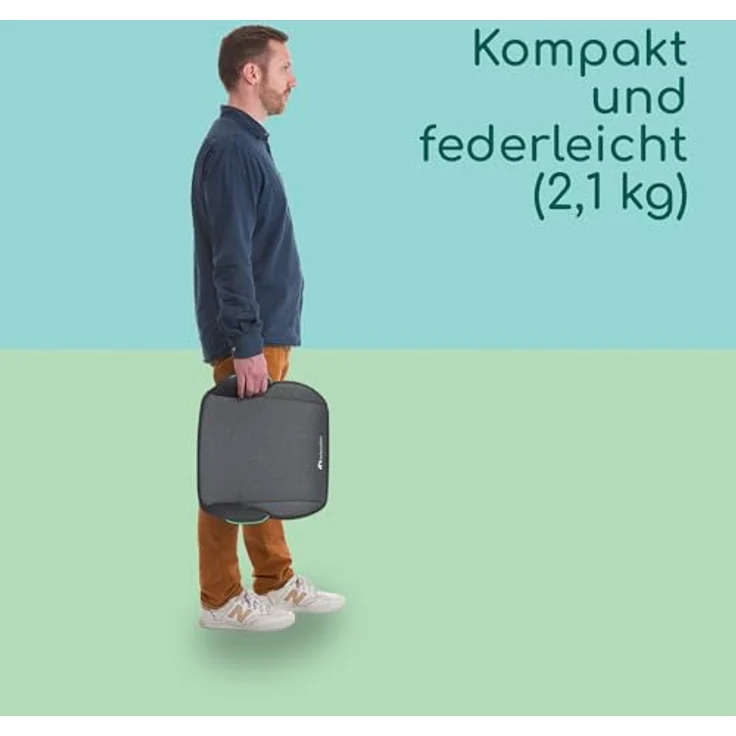 Bebeconfort Manga I-Fix, Kindersitzerhöhung nach i-Size R129 mit ISOFIX-Befestigung, für Kinder von 6 bis 12 Jahren – Bild 6