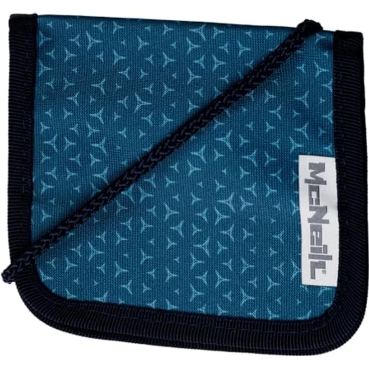McNeill Brustbeutel Tetra, Kinder-Brustbeutel für Kleingeld und wichtige Dokumente, blau – Bild 2