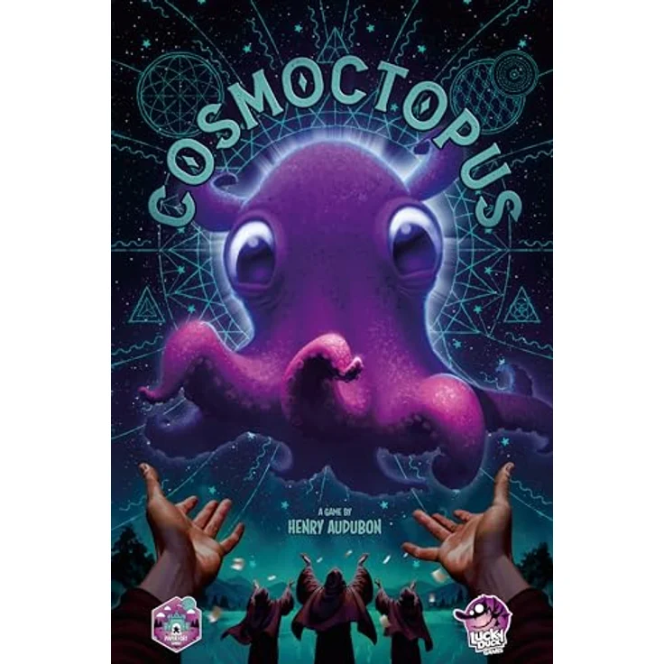 Lucky Duck Games Cosmoctopus, Strategisches Brettspiel für 1-4 Spieler mit flexiblem Tiling und verschiedenen Spielmodi – Bild 2