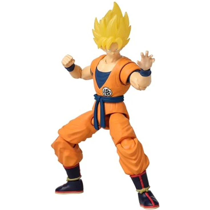 Bandai Dragon Stars, Exklusive Articulated Figur Super Saiyan Goku (DBS Broly Ver.), 17 cm, orange – Bild 2