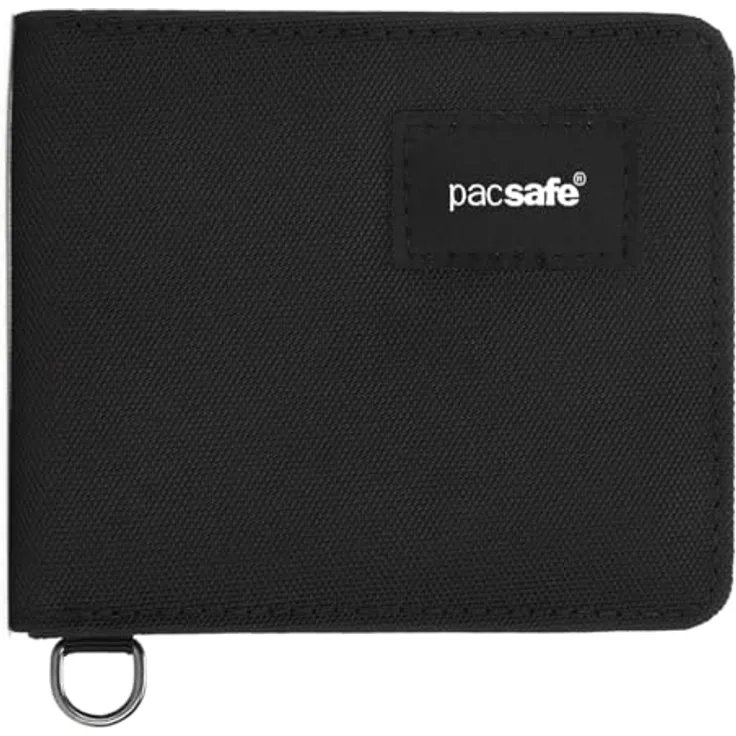 Pacsafe, Herren, Portemonnaie, RFIDsafe Portemonnaie schwarz, Schwarz
