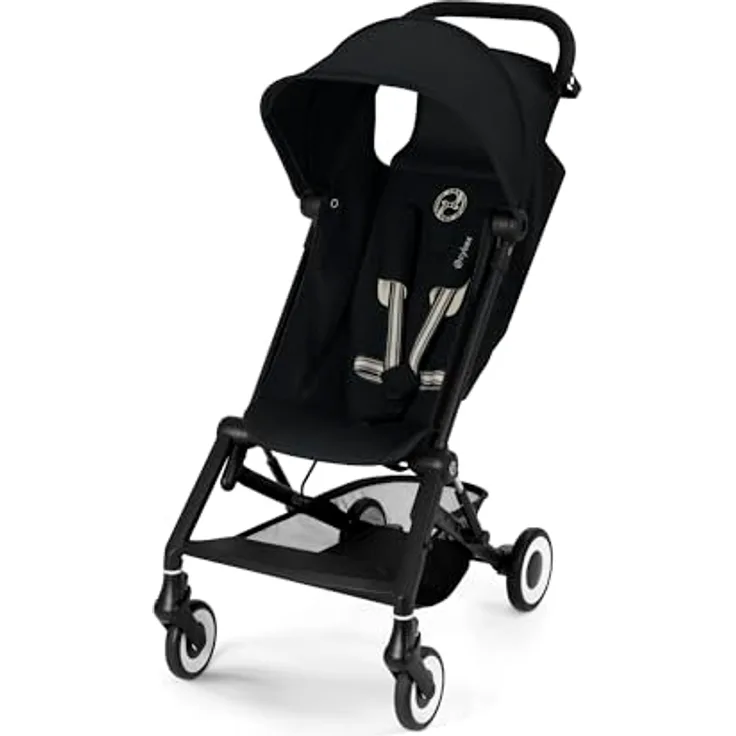 Cybex Gold Buggy AGIS, Leichter und handlicher Buggy für Kinder von 6 Monaten bis 4 Jahren, geeignet als Handgepäck, Magic Black