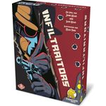 Strohmann Games Infiltraitors Familienspiel, Brettspiel für 2-5 Spieler, ab 10 Jahren, 20-30 Minuten Spielzeit, Deutsch, hochwertige Spielkomponenten