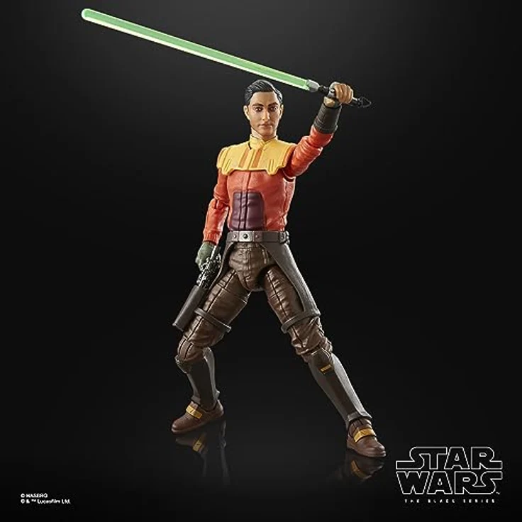 Star Wars The Black Series Ezra Bridger (Lothal), Action-Figur Ahsoka mit Lichtschwert und Blaster, 15 cm – Bild 3