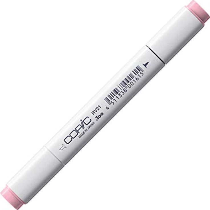 Copic Classic Marker Typ RV - 21, Light Pink, professioneller Layoutmarker mit dualem Spitzensystem, schnelltrocknender Tinte – Bild 1