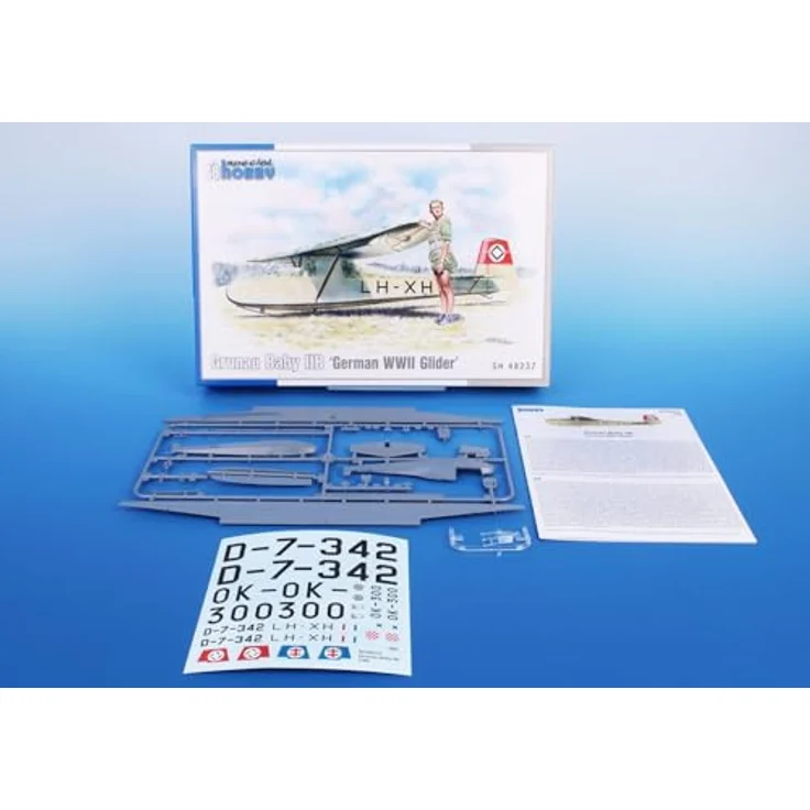 Special Hobby Sprue Brothers 1:48 Grunau Baby IIB 'Deutscher WWII Segelflugzeug', SPH48237, Modellflugzeug in 1:48 Maßstab – Bild 2